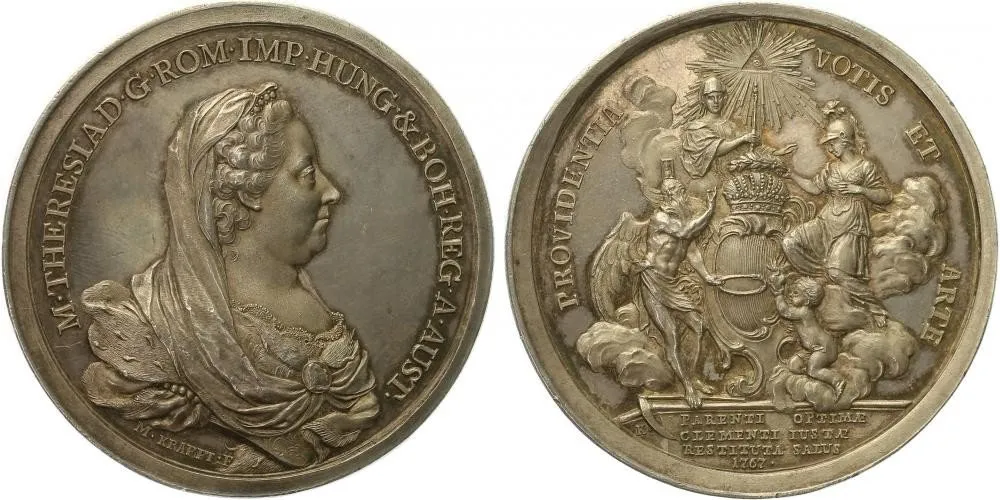 Marie Terezie, 1740 - 1780 — 1