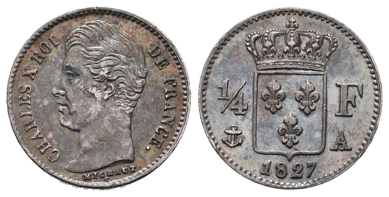 Francie, 1/4 Frank 1827 A