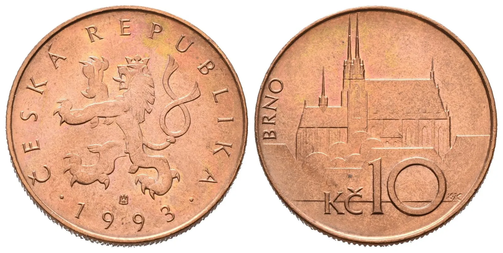10 Koruna 1993