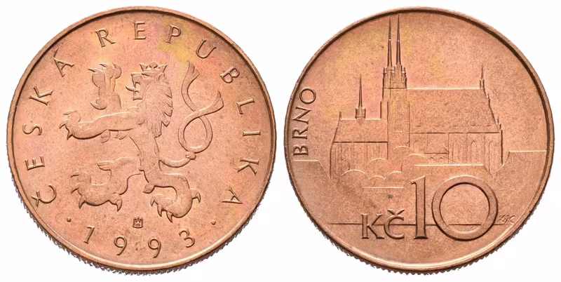 10 Koruna 1993