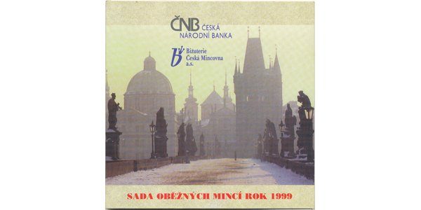 Ročníková sada mincí 1999 - Petr Parléř
