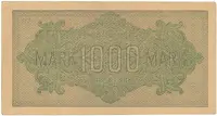 Německo, 1000 Mark 1922, vod. Dornen, Ro.75d - fotografie 2