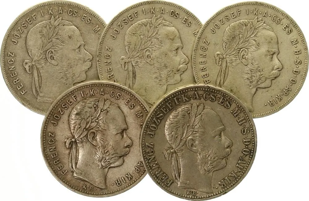 Rakouská a spolková měna, 1857 - 1892 — 1