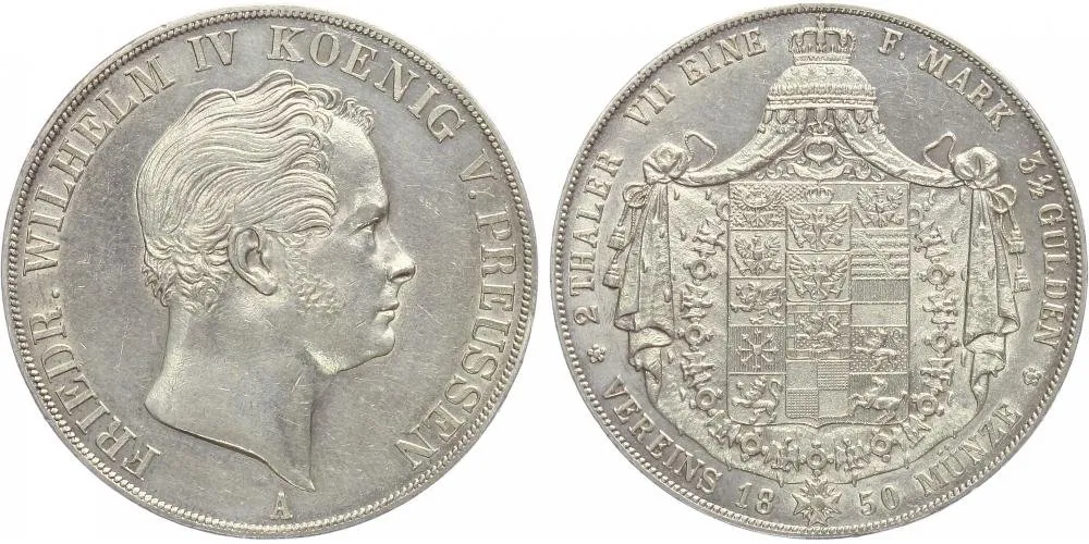 Prusko, Friedrich Wilhelm IV., 1840 - 1861 — 1