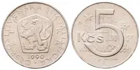 5 Koruna 1990