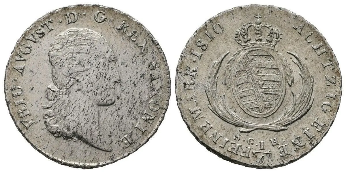 Sasko, Friedrich August III./I., 1763 - 1827 — 1