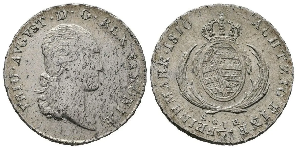 Sasko, Friedrich August III./I., 1763 - 1827 — 1