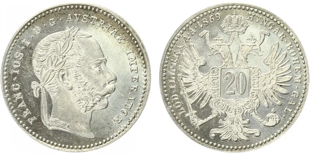 Rakouská a spolková měna, 1857 - 1892 — 1