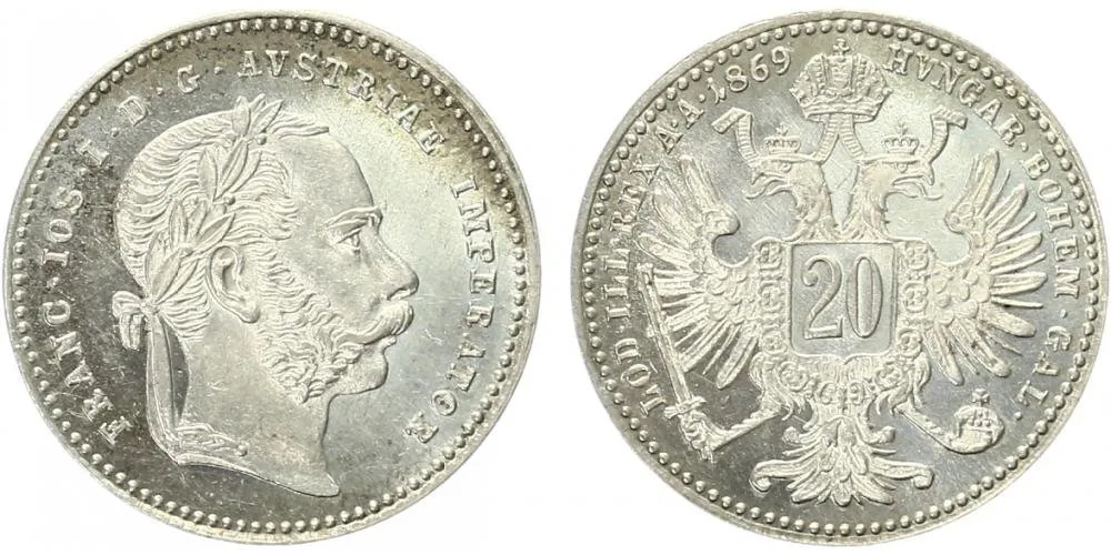 Rakouská a spolková měna, 1857 - 1892 — 1
