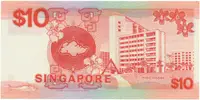 Singapur, 10 Dollars (1988), P.20 - fotografie 2