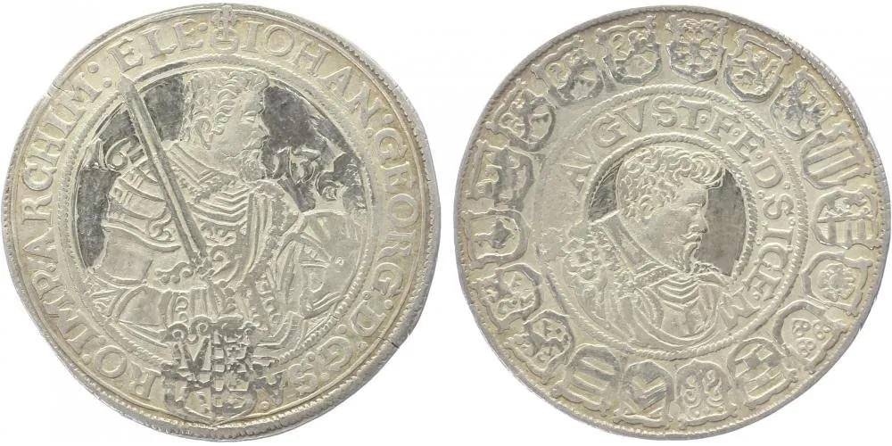 Sasko, Johann Georg I. a August, 1611 - 1615 — 1