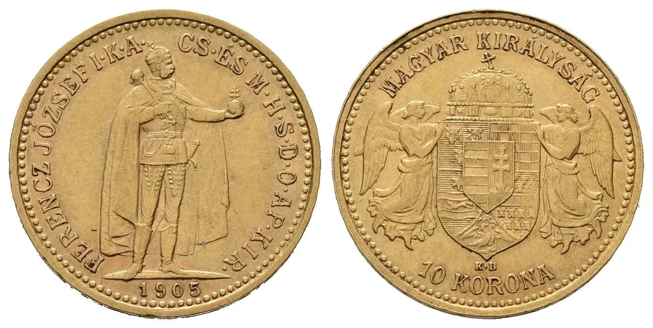 10 Koruna 1905 KB