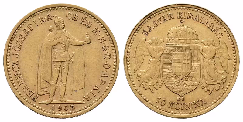 10 Koruna 1905 KB