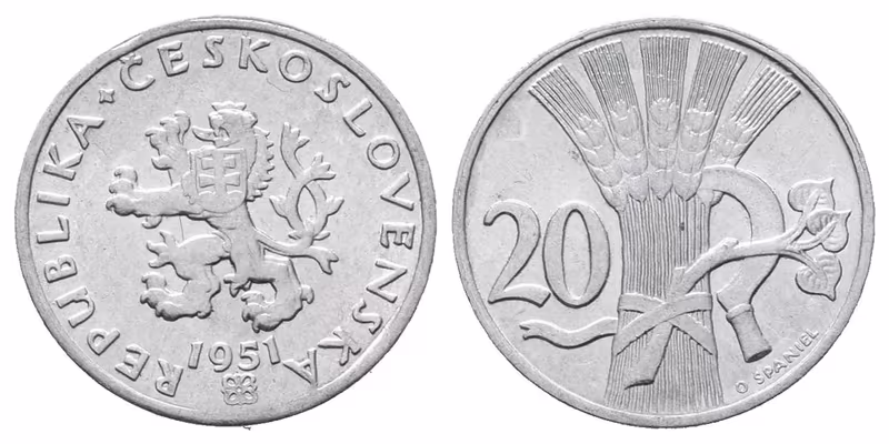 20 Haléř 1951