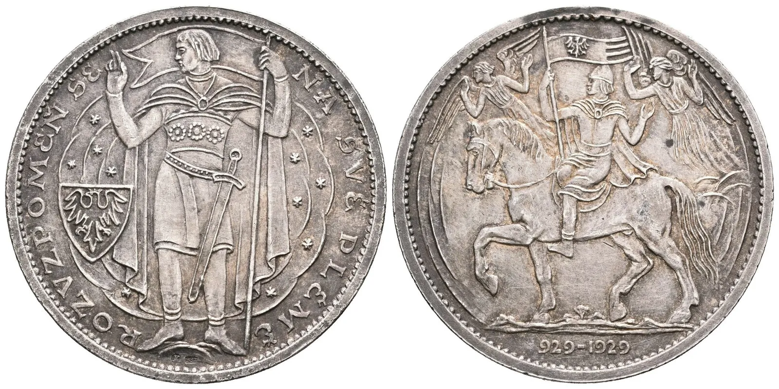 Španiel Otakar - Milenium sv. Václava 929 - 1929, 28 mm