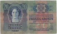 20 Koruna 1913 (1919), I. vydání, Hej.2 - fotografie 2