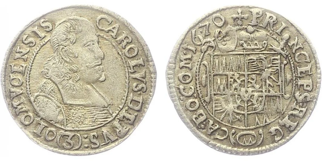 Olomouc - biskupství, Karel II. Liechtenstein, 1664 - 1695 — 1