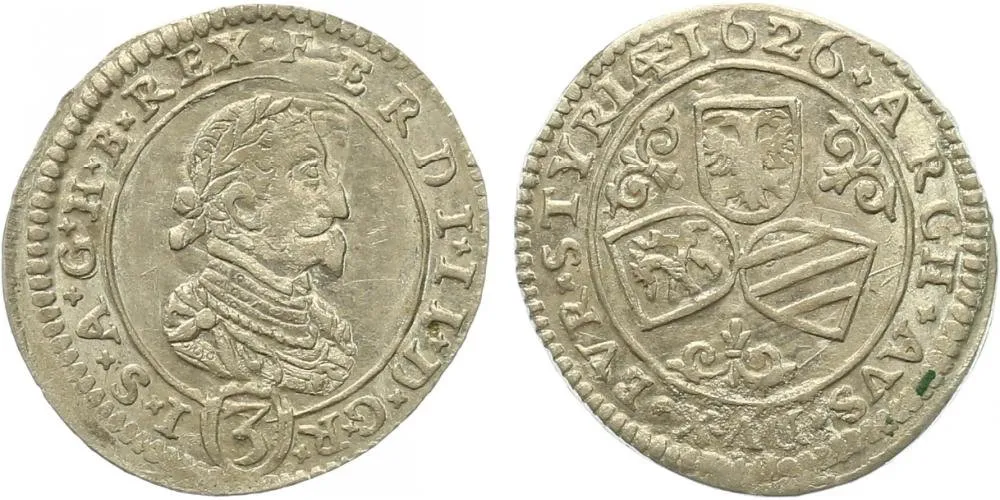 Ferdinand II., 1619 - 1637 (Mince dobrého zrna) — 1