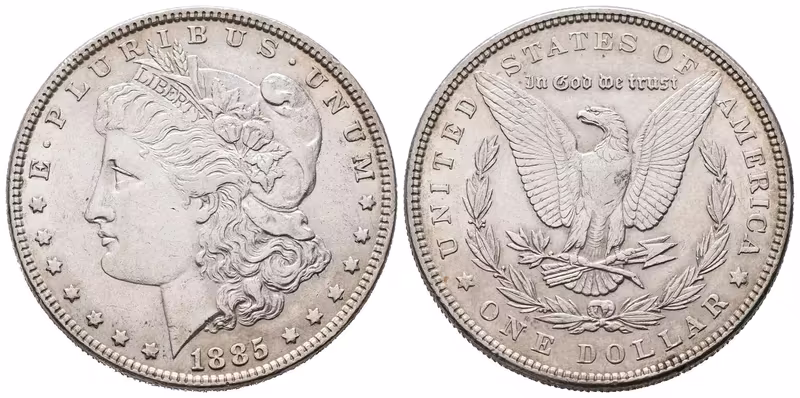 USA, 1 Dollar 1885