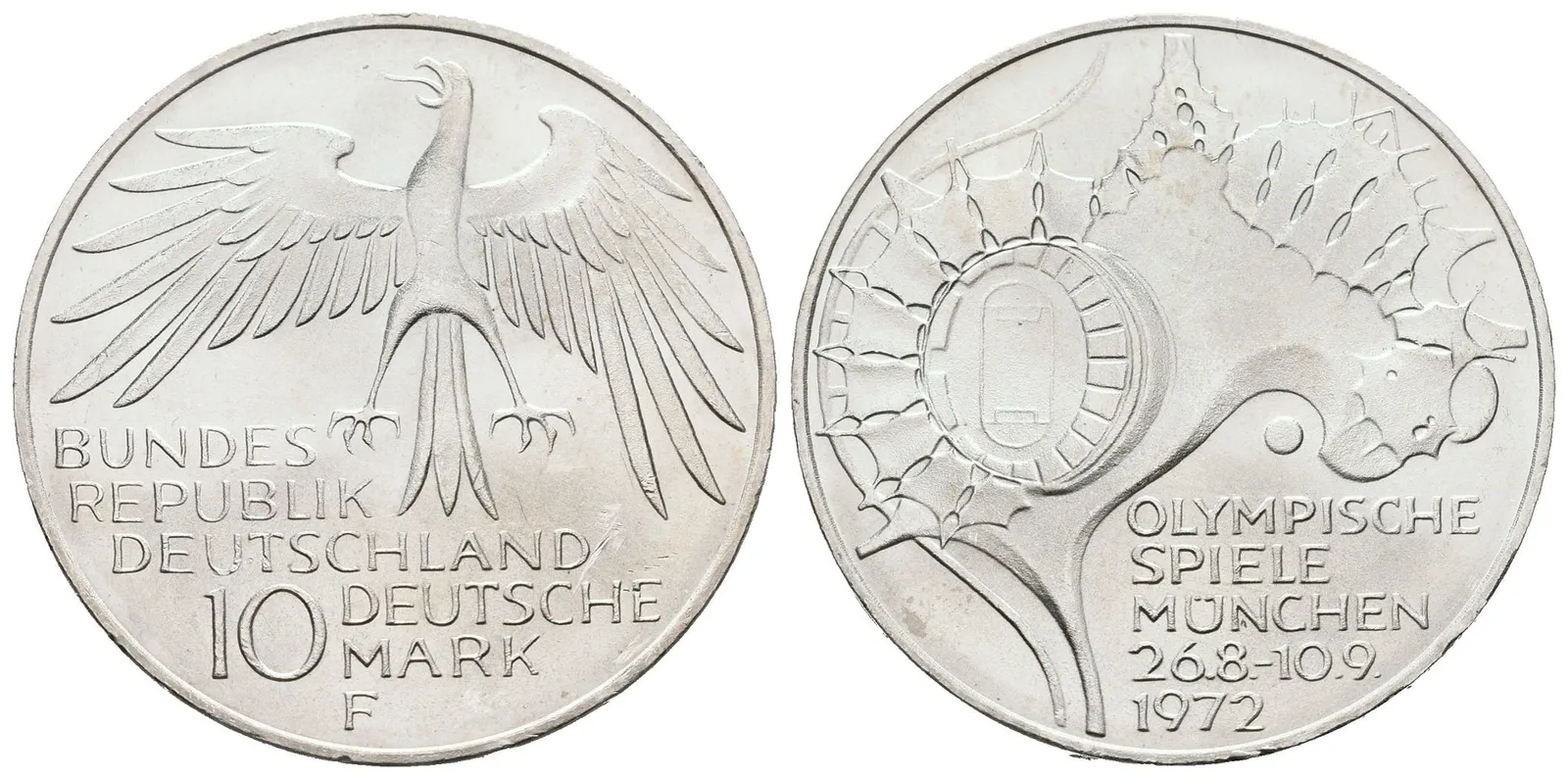 SRN, 10 Marka 1972 - Olympiáda Mnichov