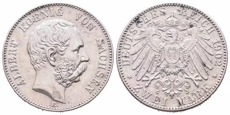 Sasko, 2 Marka 1902 E