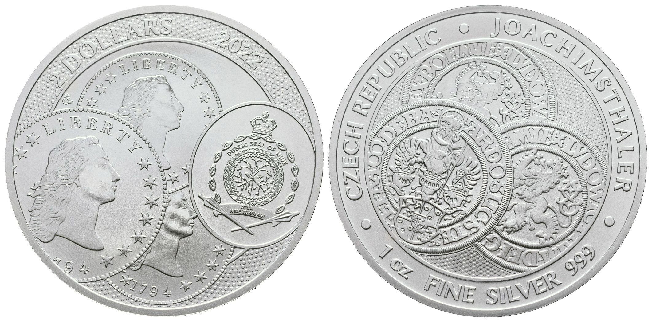 2 Dollar 2022 - Jáchymovský tolar