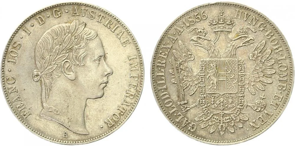 Konvenční měna, 1848 - 1857 — 1