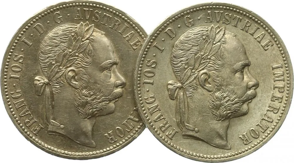 Rakouská a spolková měna, 1857 - 1892 — 1