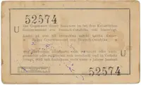 Německá Východní Afrika, 1 Rupie 1. 11. 1915, série U, vzácný podpis, R.916n - fotografie 2