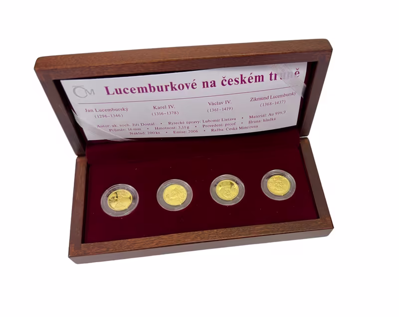 Medaile 2006 - Lucemburkové na českém trůně