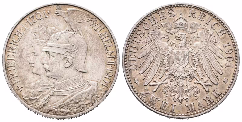 Prusko, 2 Marka 1901 - 200. Výročí království