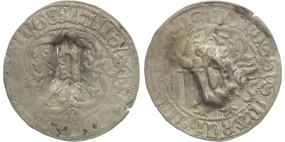 Sasko - Míšeň, Friedrich II. a Margaretha, 1456 - 1464 — 1