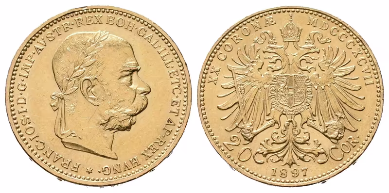 20 Koruna 1897
