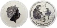 Austrálie, 8 Dollars 2016 - Rok opice - fotografie 2