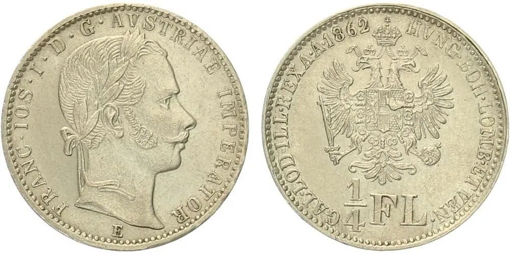 Rakouská a spolková měna, 1857 - 1892 — 1