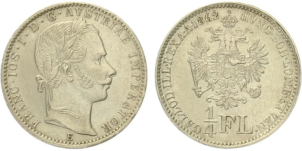 Rakouská a spolková měna, 1857 - 1892 — 1