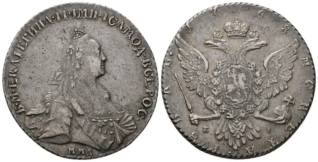 Rusko, Kateřina II., 1762 - 1796 — 1