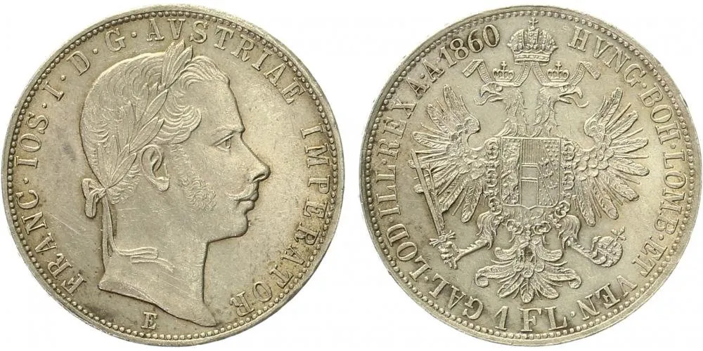 Rakouská a spolková měna, 1857 - 1892 — 1