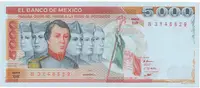 Mexiko, 5000 Pesos 13. 5. 1983, P.83a