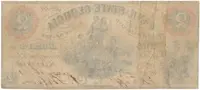 USA - Georgia, 2 Dollar 1861 - fotografie 2