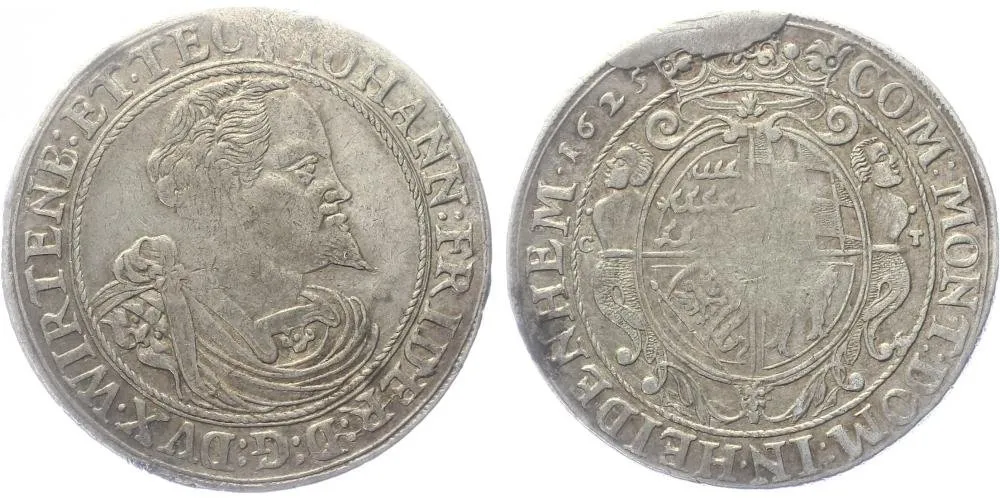 Württemberg, Johann Friedrich I., 1608 - 1628 — 1
