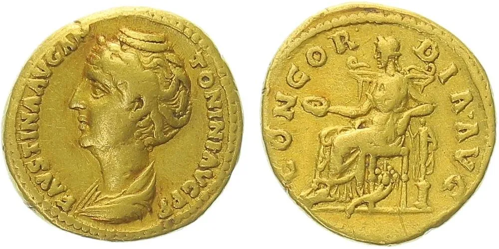 Faustina senior, manželka Antonina Pia — 1