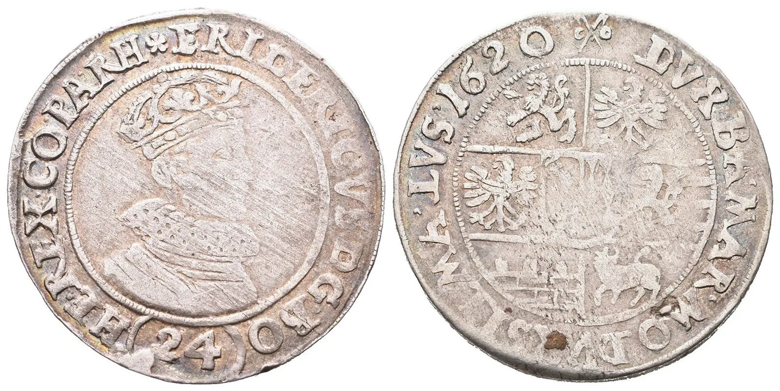 Fridrich Falcký, 1619 - 1620 — 1