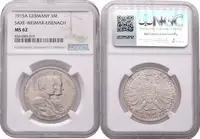 Saxe-Weimar, 2 Marka 1903 A - NGC