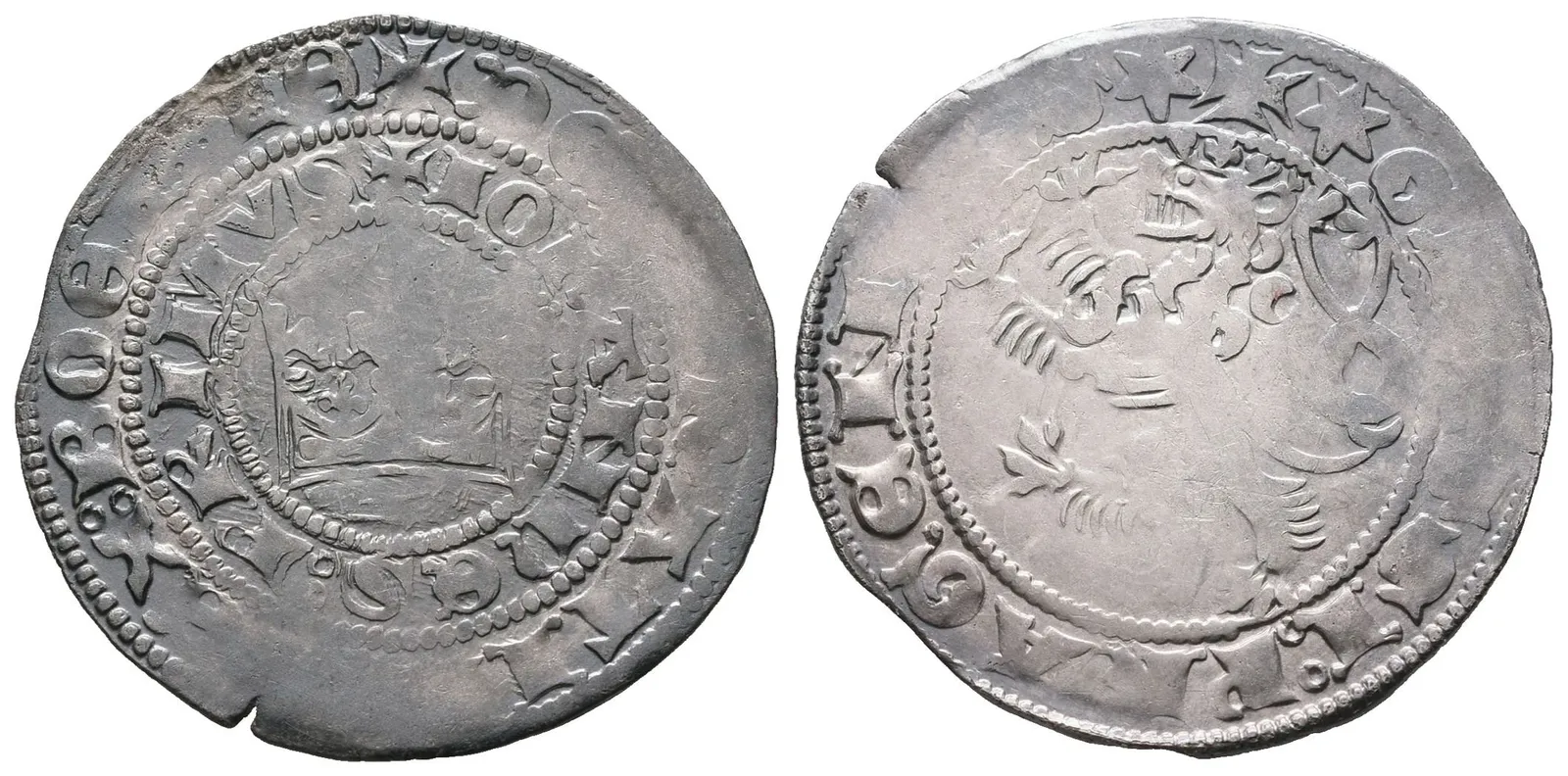 Jan Lucemburský, Pražský groš, Castelin 1