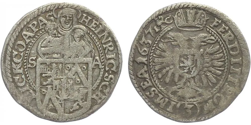 Šlik Jindřich, 1612 - 1650 — 1