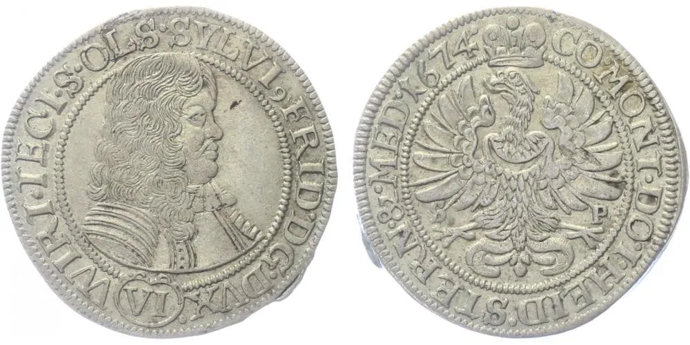 Würtenberg - Olešnice, Sylvius Friedrich, 1668 - 1697 — 1