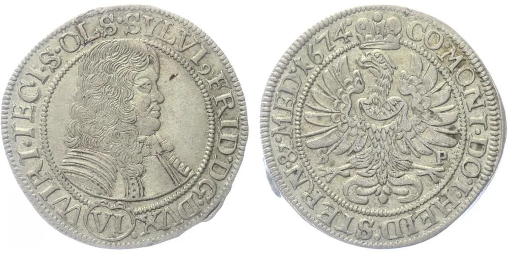 Würtenberg - Olešnice, Sylvius Friedrich, 1668 - 1697 — 1