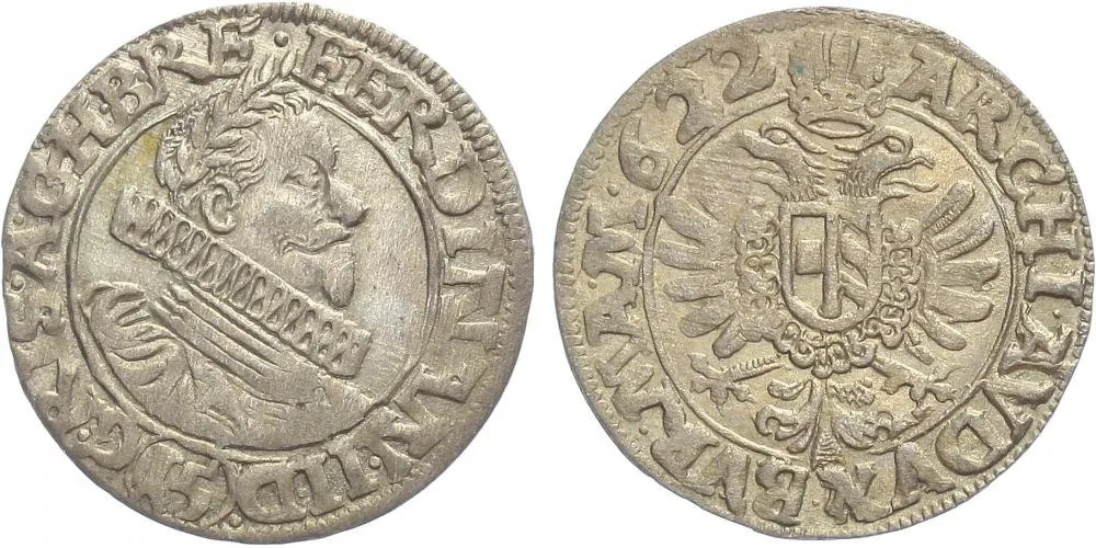 Ferdinand II., 1619 - 1637 (Mince kiprová) — 1