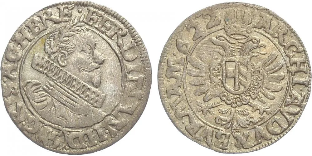 Ferdinand II., 1619 - 1637 (Mince kiprová) — 1